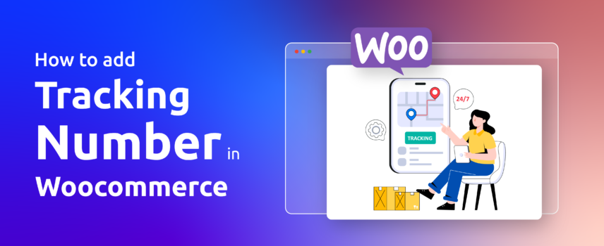 how to add tracking number in Woocommerce