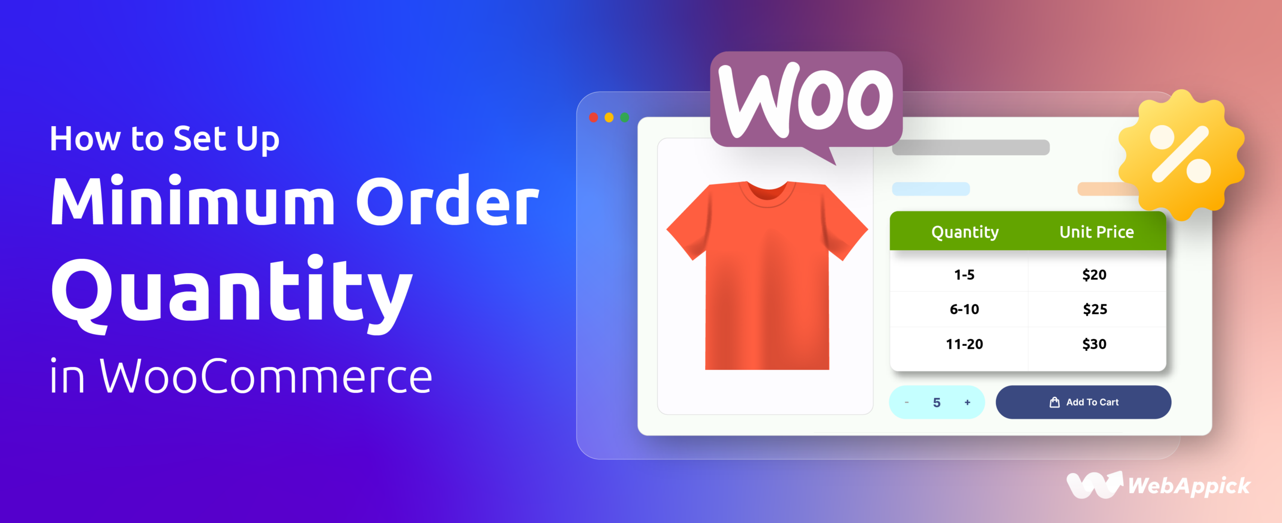 How to Set Minimum Order Quantity in WooCommerce (Plugins & Fixed Code)