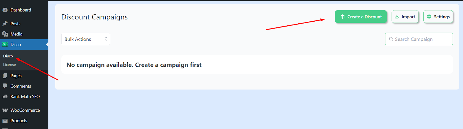 create a discount
