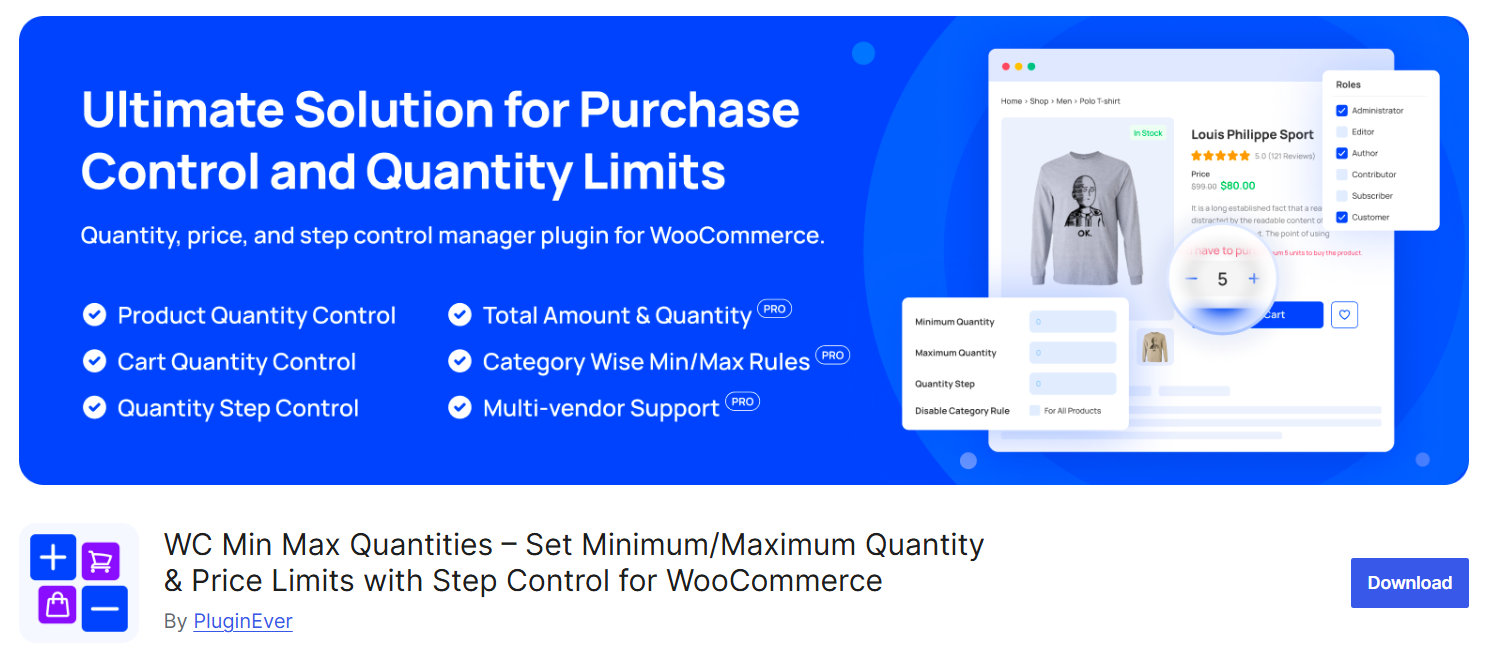 MOQ plugin