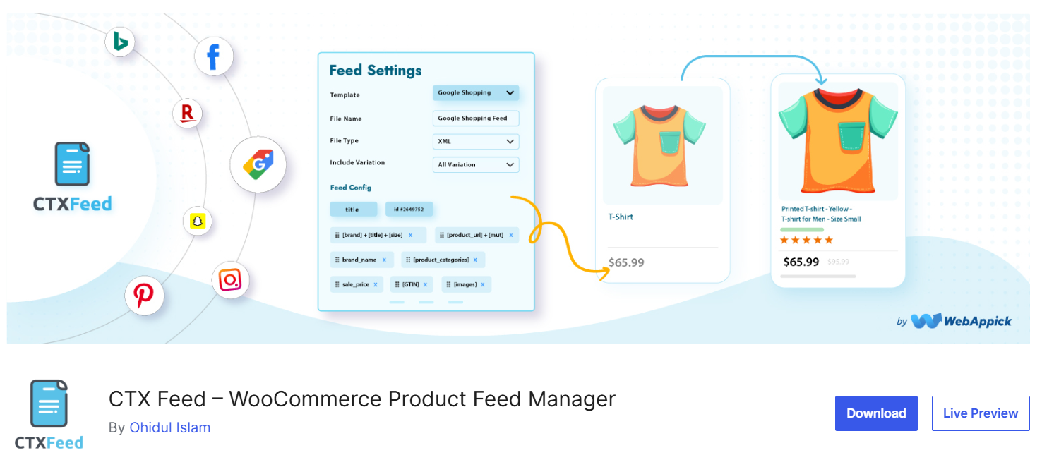 CTX Feed - Best product feed plugin