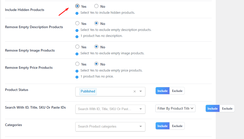 How to remove out of stock products from WooCommerce product feeds