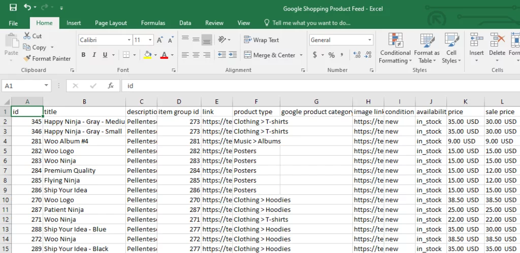 Common Feed and Data Errors 