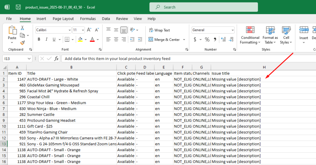How to Fix Missing Product Description in Google Merchant Center Google Merchant Center description missing troubleshoot