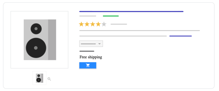 google shopping shipping attribute 