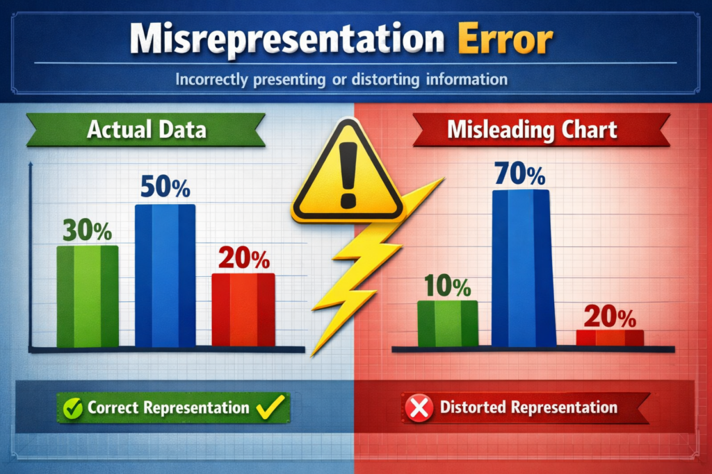 Misrepresentation Error