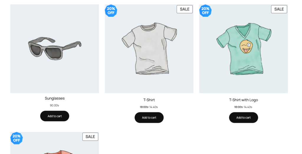 display product sale badge