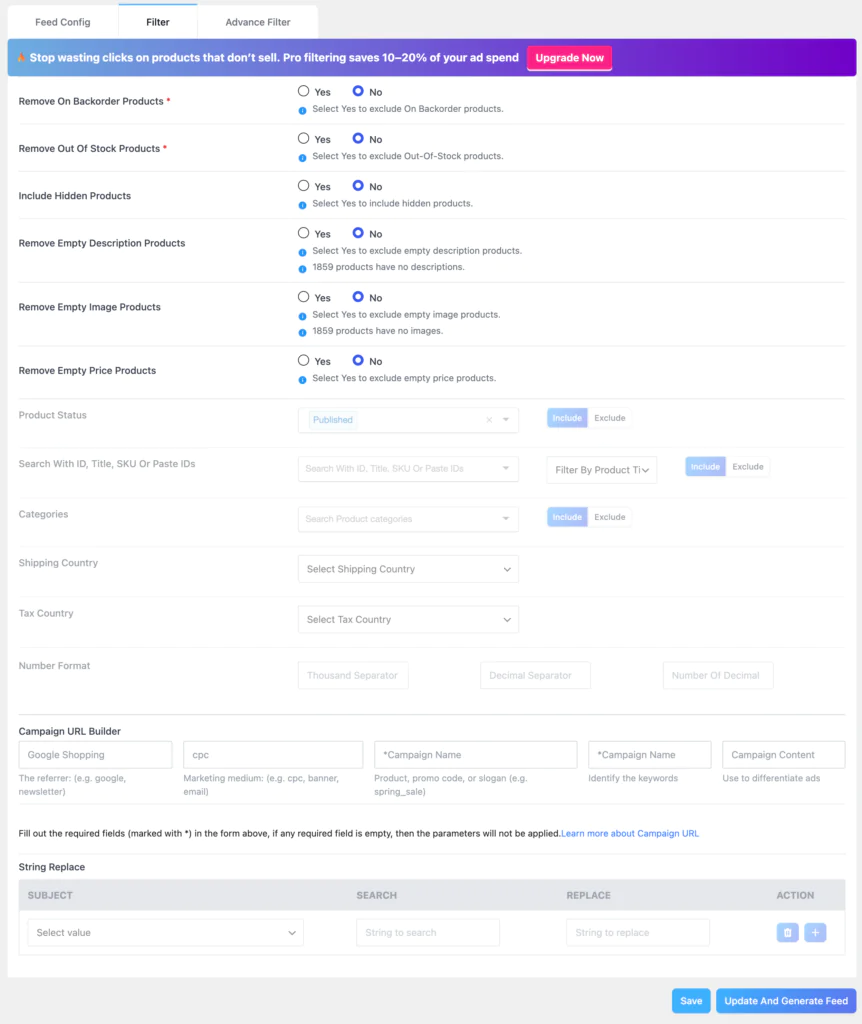 How to Create ChatGPT Ads for Your WooCommerce Store How to Create ChatGPT Ads for Your WooCommerce Store - Filter which products go into the feed