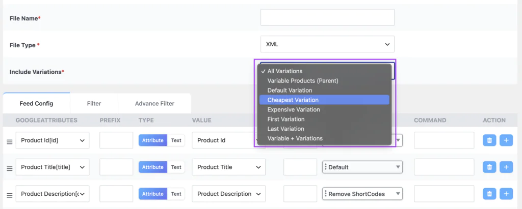 CTX Feed vs Google for WooCommerce: Which Product Feed Plugin Should You Use for Google Shopping in 2026 CTX Feed vs Google for WooCommerce: Which Product Feed Plugin Should You Use for Google Shopping in 2026 - VARIATION PRODUCT IN PRODUCT FEED