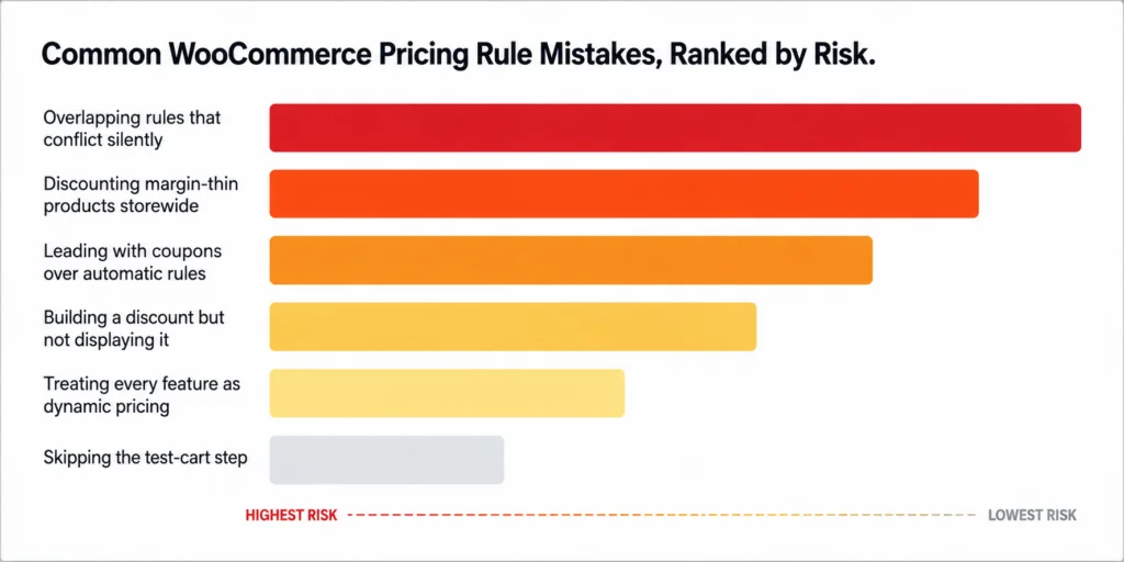 WooCommerce Dynamic Pricing: The Complete Guide (2026) Common Mistakes with WooCommerce Pricing Rules