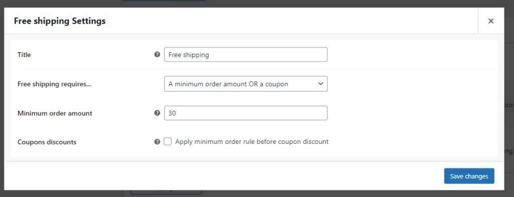 How to Set WooCommerce Multiple Shipping Options in 2026 How to Set WooCommerce Multiple Shipping Options in 2026 - free shipping conditions