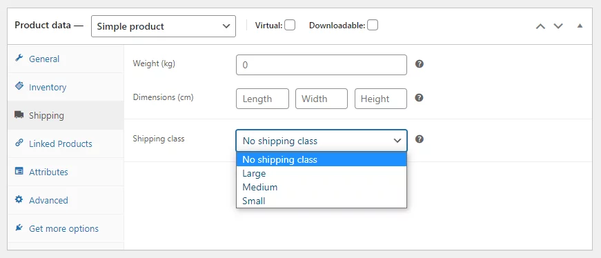 How to Set WooCommerce Multiple Shipping Options in 2026 How to Set WooCommerce Multiple Shipping Options in 2026 - product page shipping class