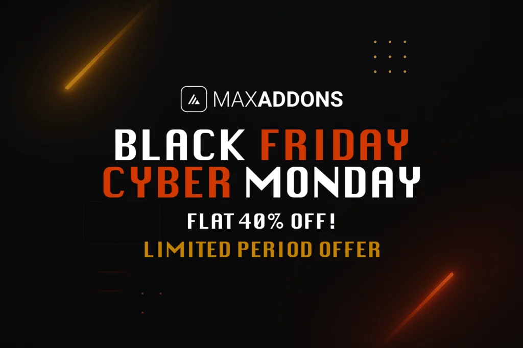 Best WordPress Plugins Black Friday Deals 2025: Save Big on Top Plugins, Themes, and more! Best WordPress Plugins Black Friday Deals 2025: Save Big on Top Plugins, Themes, and more! - BFCM maxaddons 2025 1536x1024 min