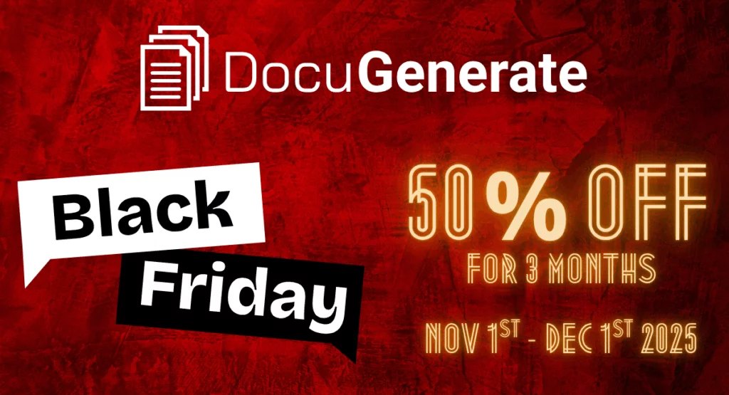 Best WordPress Plugins Black Friday Deals 2025: Save Big on Top Plugins, Themes, and more! Best WordPress Plugins Black Friday Deals 2025: Save Big on Top Plugins, Themes, and more! - DocuGenerate Deal