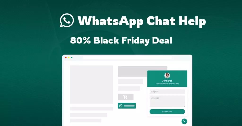 Best WordPress Plugins Black Friday Deals 2025: Save Big on Top Plugins, Themes, and more! WhatsApp Chat Help Black Friday Deal 2025