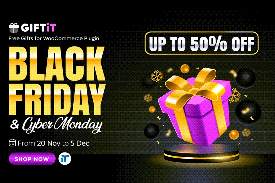 Best WordPress Plugins Black Friday Deals 2025: Save Big on Top Plugins, Themes, and more! GIFTiT Black Friday Deal 2025
