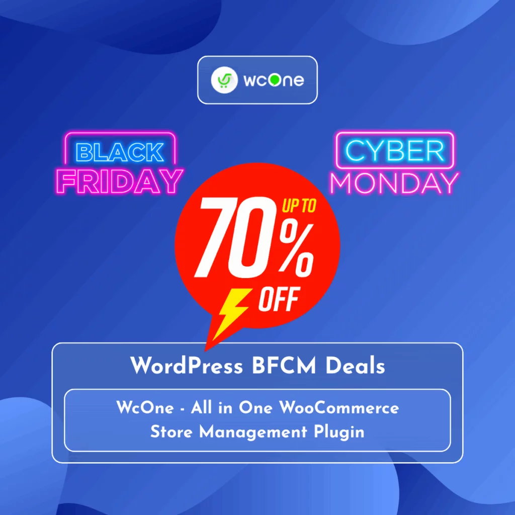 Best WordPress Plugins Black Friday Deals 2025: Save Big on Top Plugins, Themes, and more! WcOne Black Friday Deal 2025
