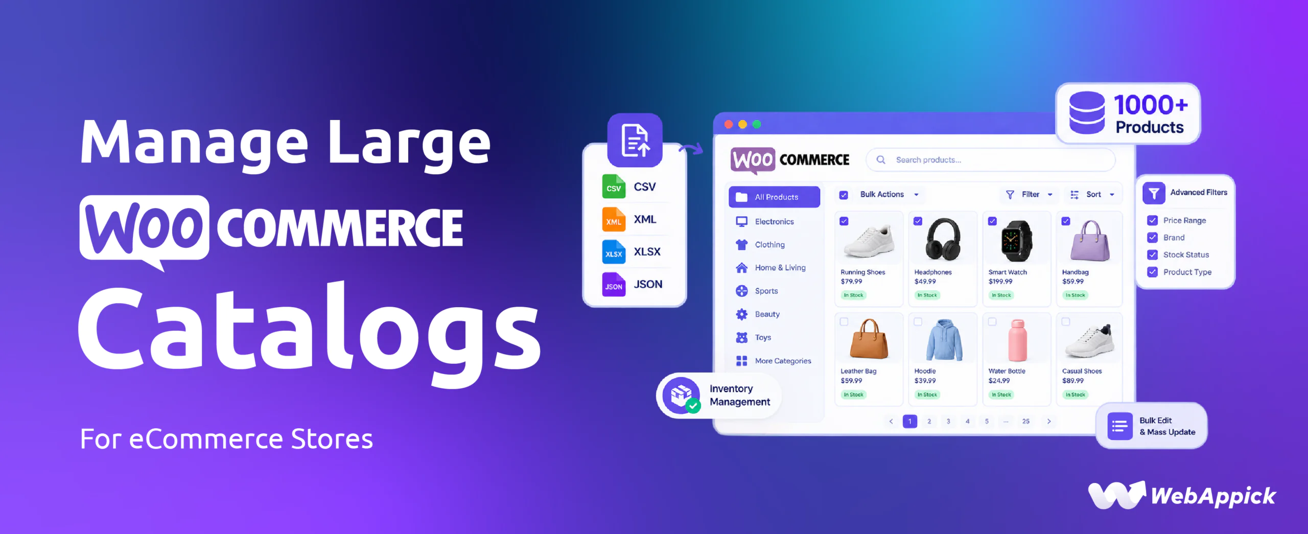 Manage Large WooCommerce Catalogs for eCommerce Stores